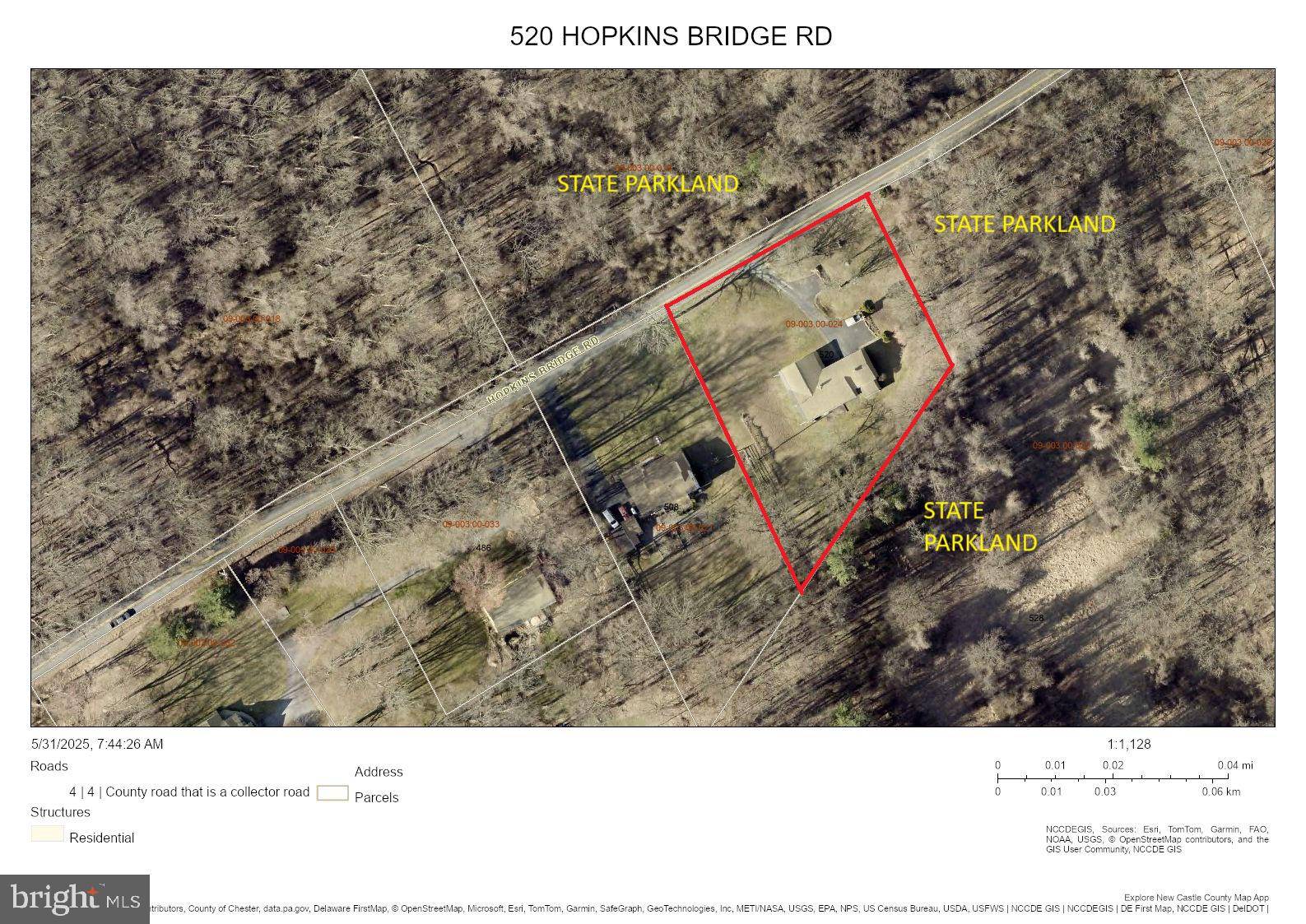 Newark, DE 19711,520 HOPKINS BRIDGE RD