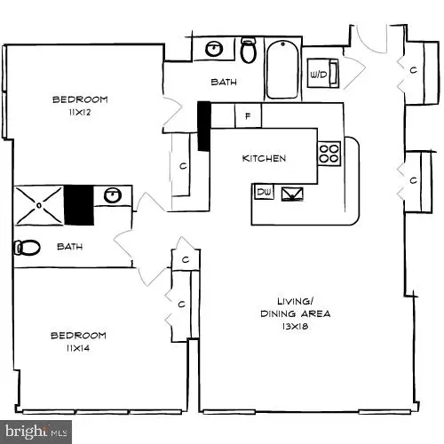 2200 BENJAMIN FRANKLIN PKWY #2B-S0412, Philadelphia, PA 19130