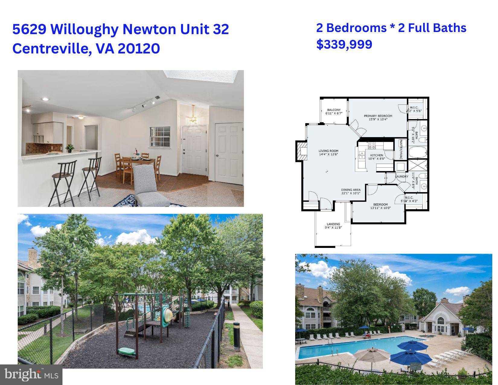 5629 WILLOUGHBY NEWTON DR #32,  Centreville,  VA 20120