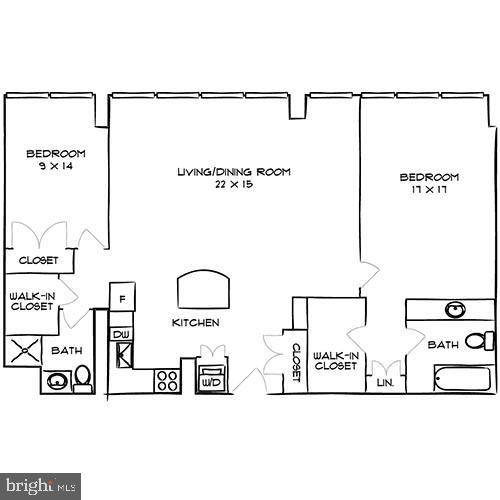 1815 JOHN F KENNEDY BLVD #2B-2111, Philadelphia, PA 19103
