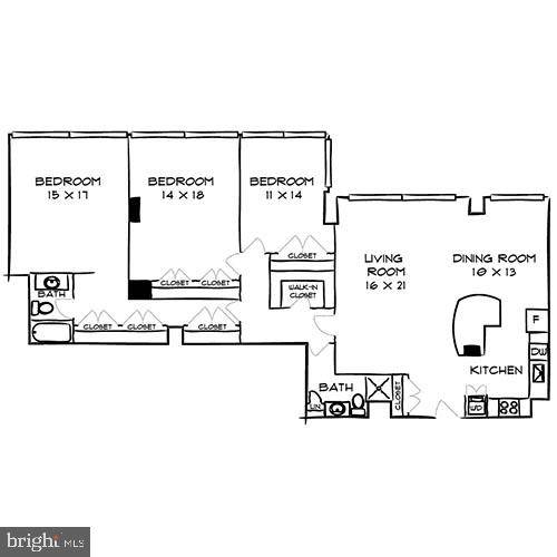 1815 JOHN F KENNEDY BLVD #2B-2909, Philadelphia, PA 19103