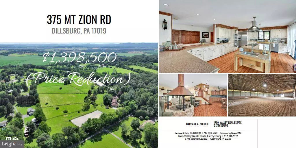 Dillsburg, PA 17019,375 MOUNT ZION RD