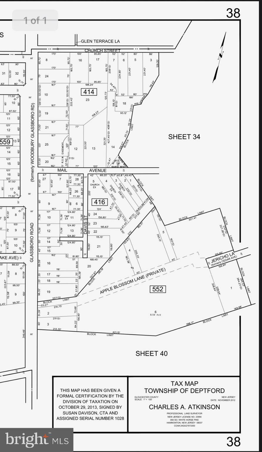 Wenonah, NJ 08090,0 GLASSBORO RD