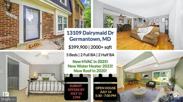 13109 DAIRYMAID DR, Germantown, MD 20874