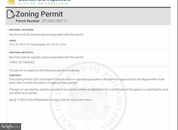Philadelphia, PA 19121,2112 N 19TH ST