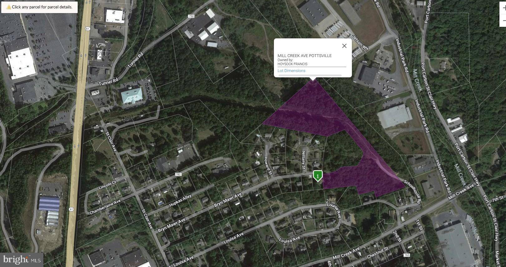 0 MILL CREEK AVE, Pottsville, PA 17901