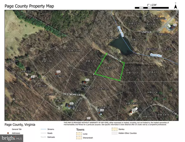 Stanley, VA 22851,HARMONY LANE