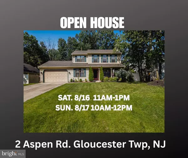 2 ASPEN RD, Sicklerville, NJ 08081