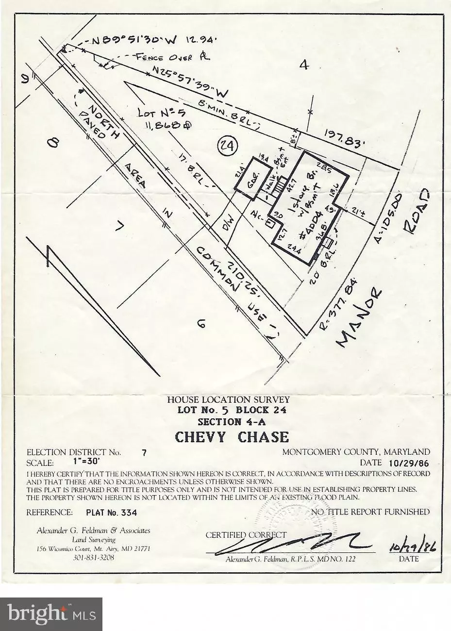 Chevy Chase, MD 20815,4004 MANOR RD