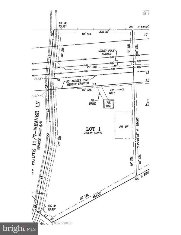 Martinsburg, WV 25403,LOT 1 WEAVER LN