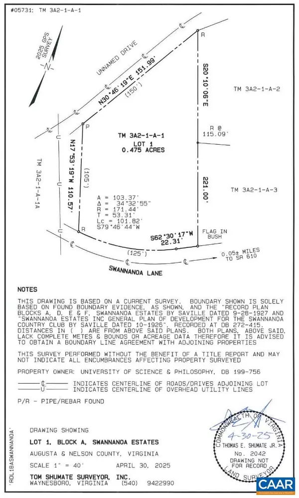 Afton, VA 22920,BLOCK A LOT 1 SWANNANOA LN #1