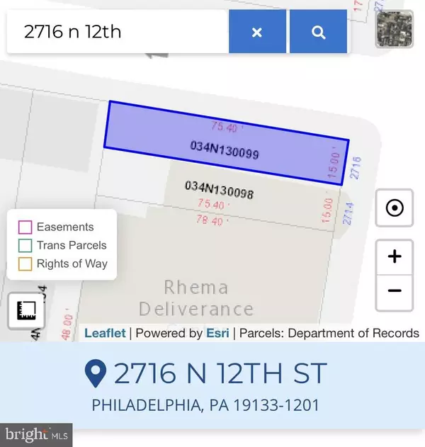 Philadelphia, PA 19133,2716 N 12TH ST