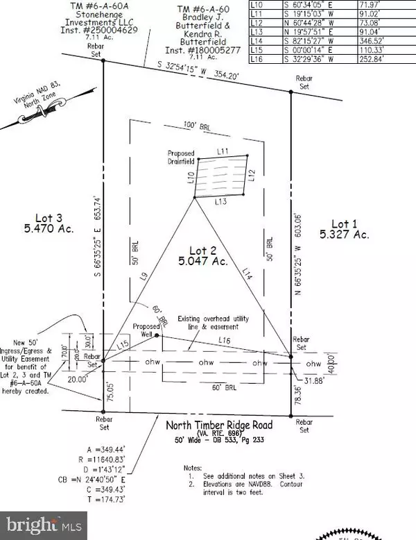 NORTH TIMBER RIDGE RD ##06-A-54 LOT 2, Cross Junction, VA 22625