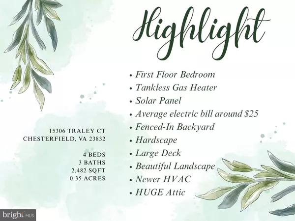 Chesterfield, VA 23832,15306 TRALEY CT