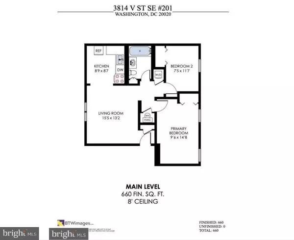 3814 V ST SE #201, Washington, DC 20020