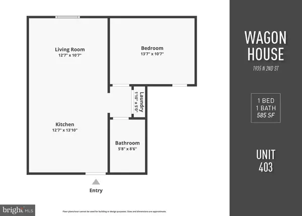 Philadelphia, PA 19122,1935 N 2ND ST #403