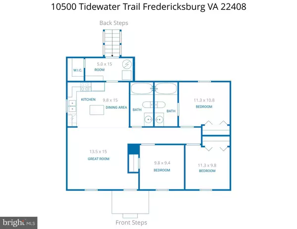 Fredericksburg, VA 22408,10500 TIDEWATER TRL