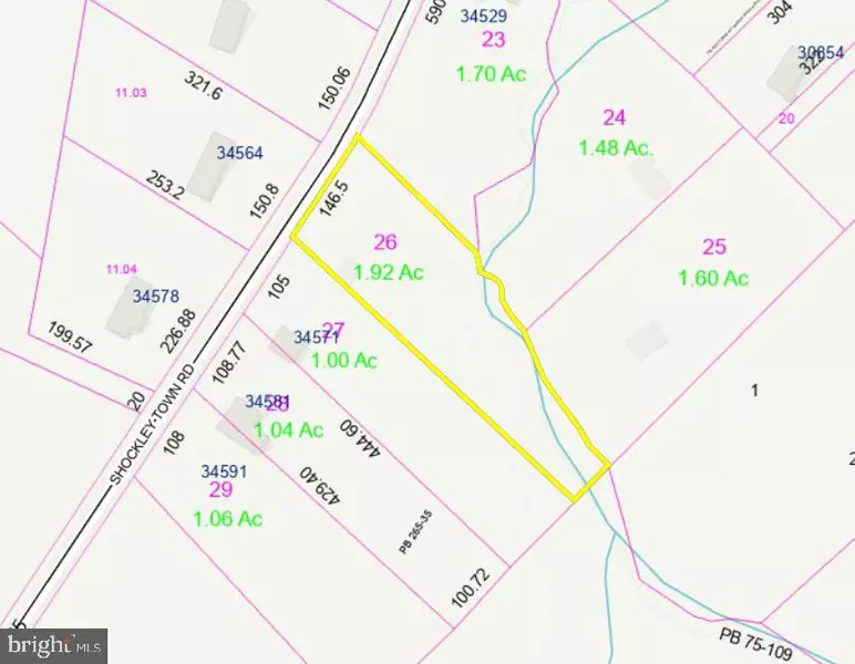 LOT 26 SHOCKLEY TOWN ROAD, Frankford, DE 19945