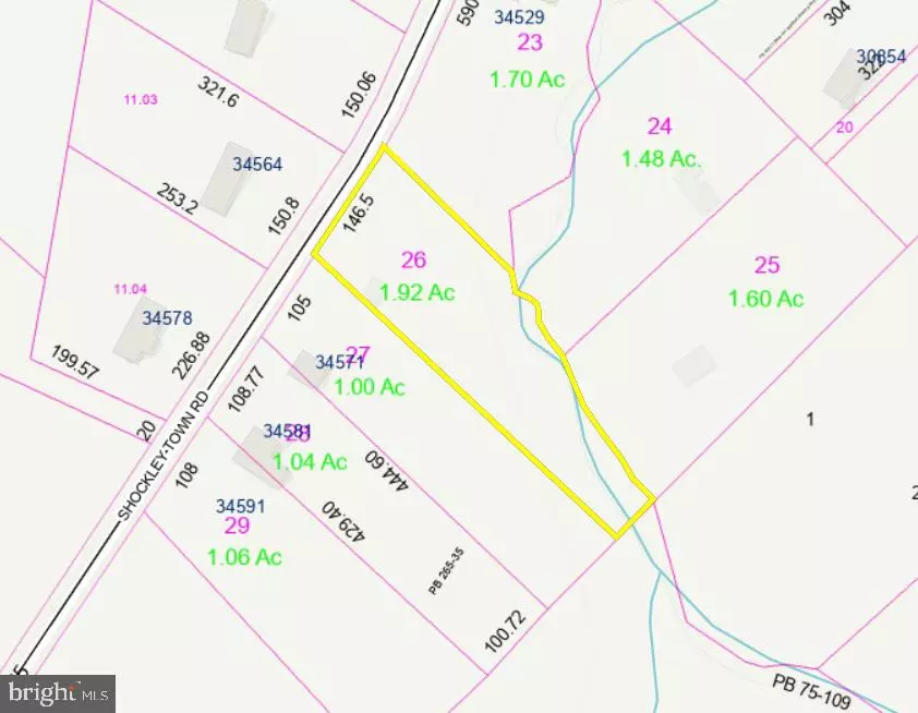 Frankford, DE 19945,LOT 26 SHOCKLEY TOWN ROAD