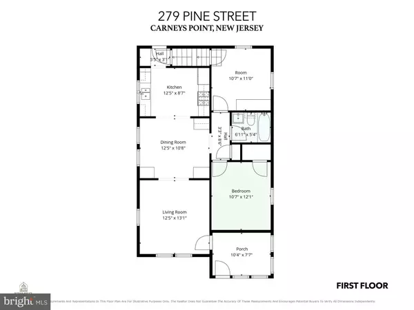 Carneys Point, NJ 08069,279 PINE ST