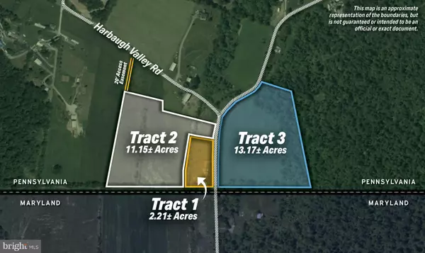 TRACT 3- 13.17+/- ACRES HARBAUGH VALLEY RD, Fairfield, PA 17320