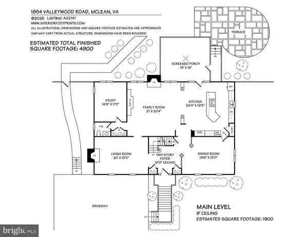 Mclean, VA 22101,1854 VALLEYWOOD RD