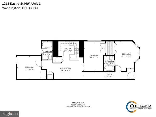 Washington, DC 20009,1713 EUCLID ST NW #1