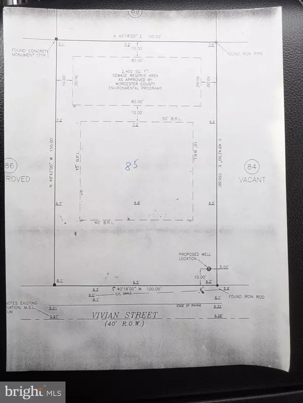 Bishopville, MD 21813,0 VIVIAN ST