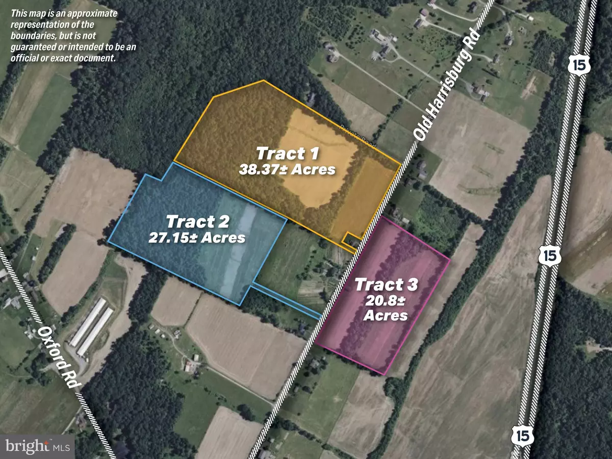 York Springs, PA 17372,TRACT 1: 38.37+/- ACRES OLD HARRISBURG RD