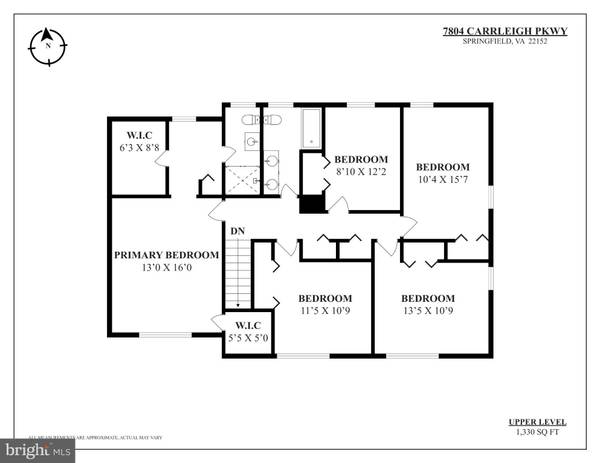 Springfield, VA 22152,7804 CARRLEIGH PKWY