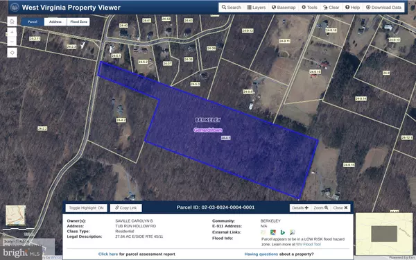 Hedgesville, WV 25427,TUB RUN HOLLOW RD