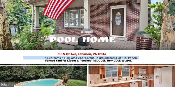 116 S 1ST AVE, Lebanon, PA 17042