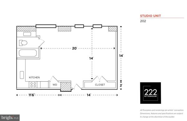 Philadelphia, PA 19103,222 W RITTENHOUSE SQ #804