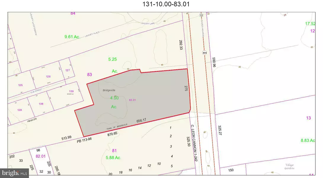 4.50 ACRES W SUSSEX HWY, Bridgeville, DE 19933