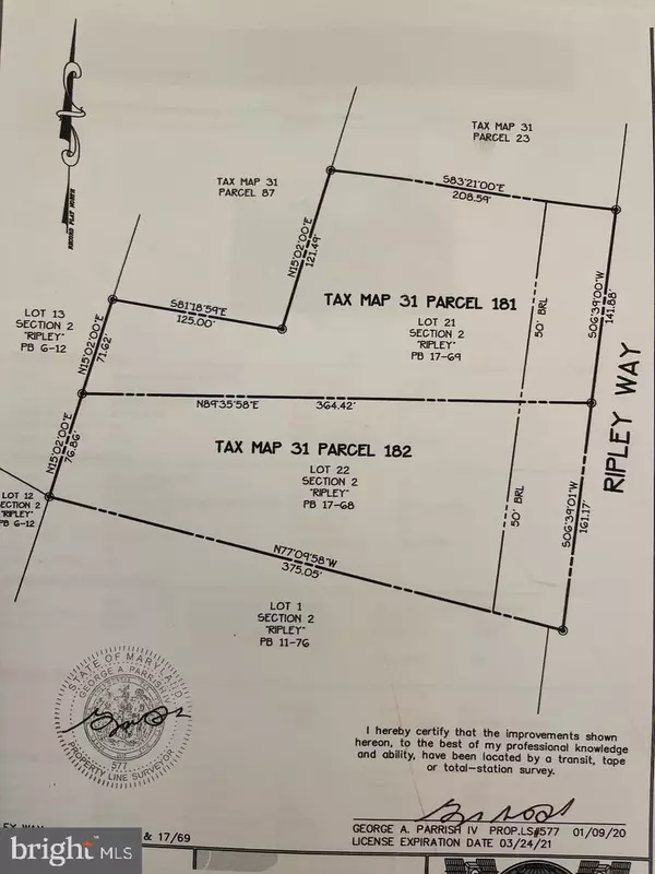 La Plata, MD 20646,LOT 21 PARCEL 181 RIPLEY WAY