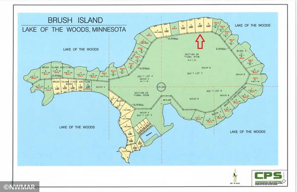 Tract No. Brush Island,  Angle Inlet,  MN 56711