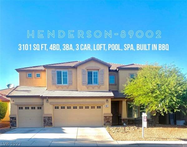 972 Mill Run Creek AVE, Henderson, NV 89002