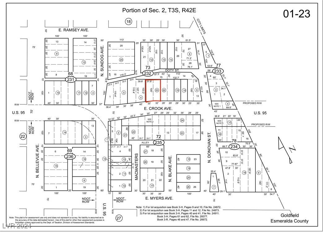 Goldfield, NV 89013,711 E Crook AVE