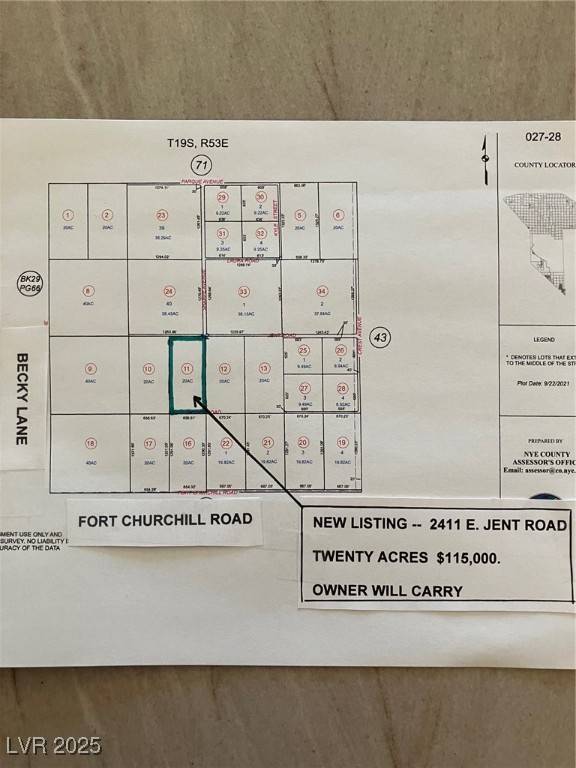 2411 E Jent RD, Pahrump, NV 89060