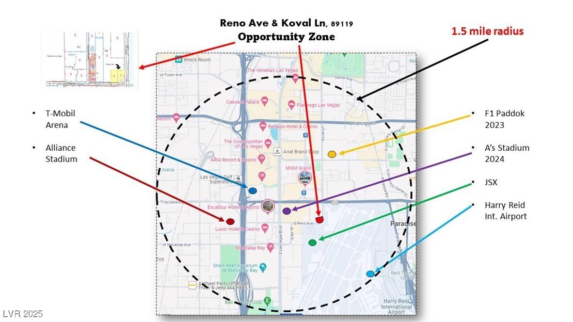 Las Vegas, NV 89119,Reno Ave & Koval Ln