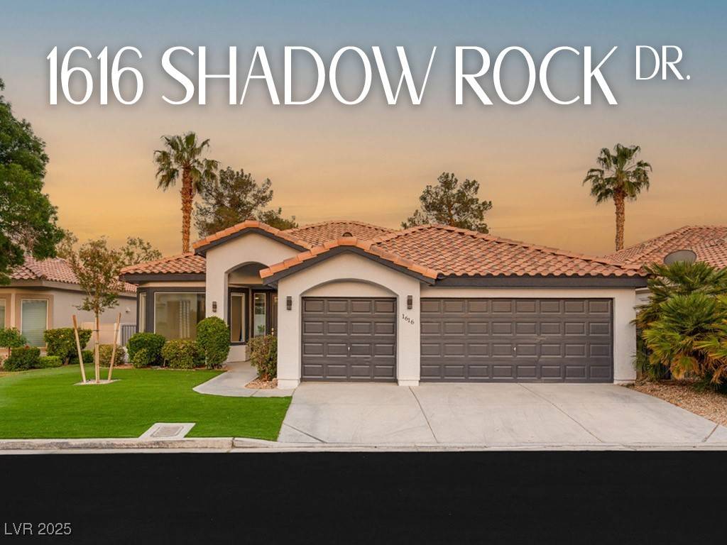 1616 Shadow Rock DR, Las Vegas, NV 89117