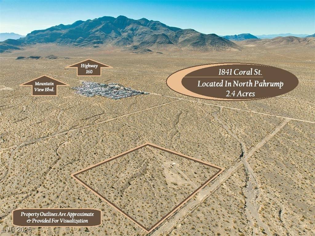 1841 W Coral RD, Pahrump, NV 89020