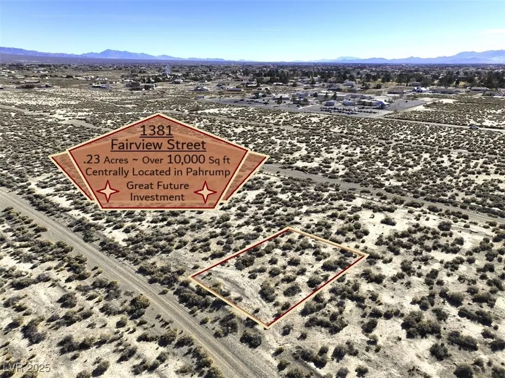 Pahrump, NV 89048,1381 Fairview ST