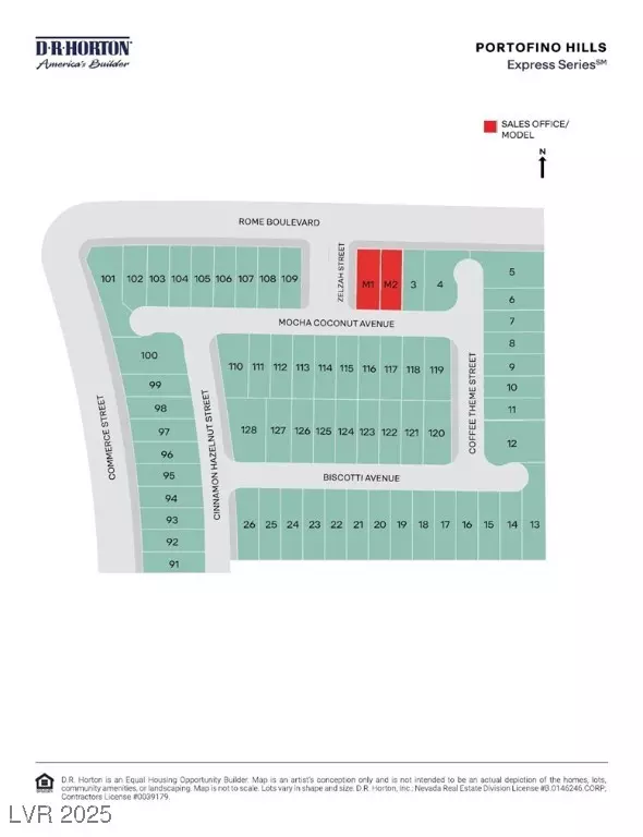 North Las Vegas, NV 89084,193 MOCHA COCONUT AVE #LOT 119