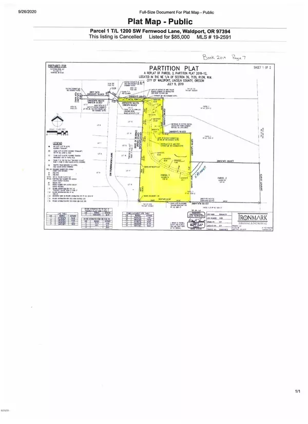 Waldport, OR 97394,TL 1200 SW Fernwood LN