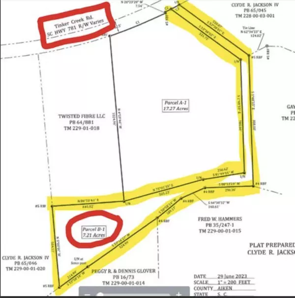 Williston, SC 29853,LOT 7 TINKER CREEK RD