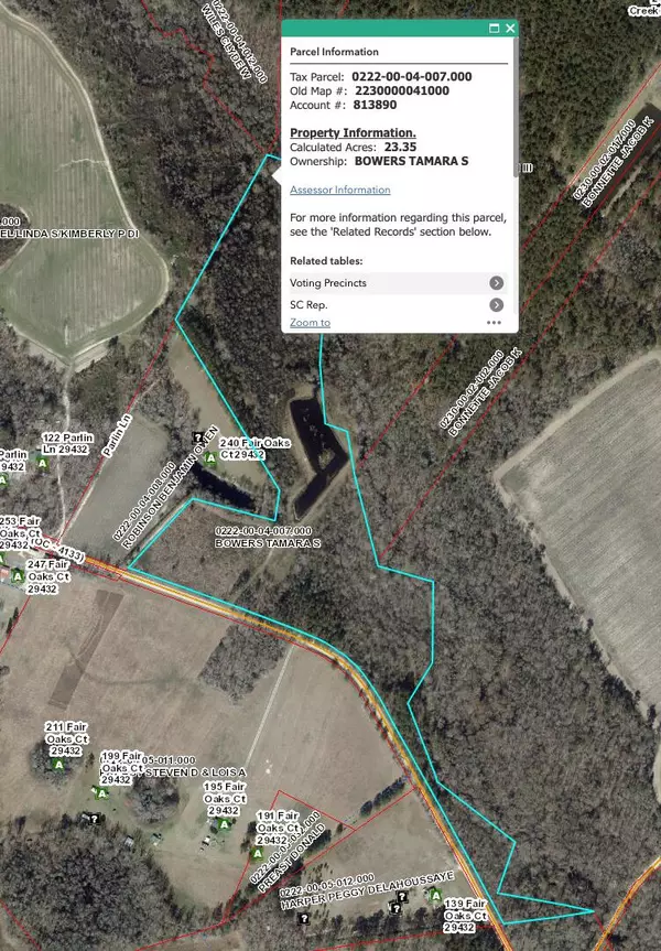 Branchville, SC 29432,0 Fair Oaks Ct