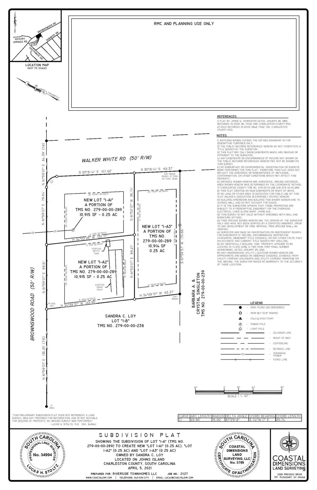 Johns Island, SC 29455,00 Brownswood Rd