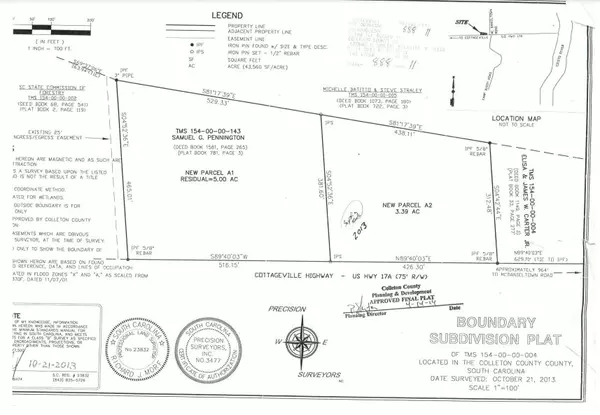 Ridgeville, SC 29472,Parcel 2 Cottageville Hwy