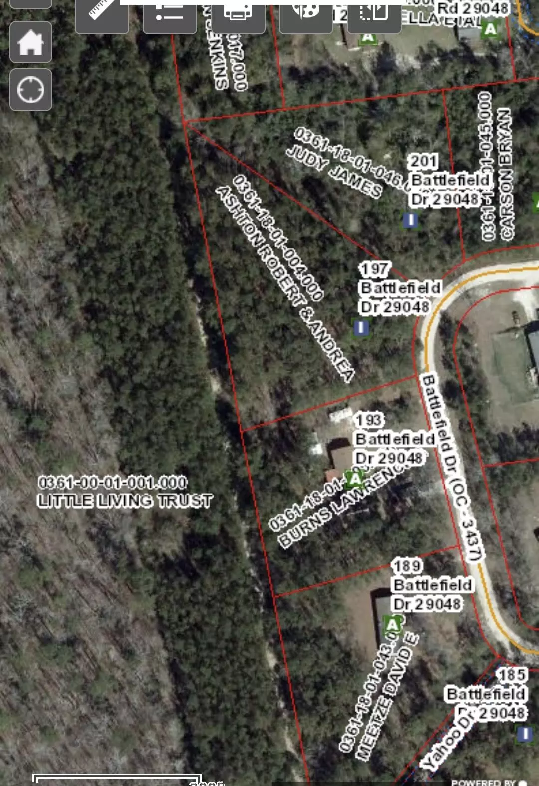 Eutawville, SC 29048,0 Battlefield Dr